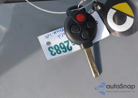 2009 Smart Fortwo Brabus/Passion/Pure z USA, uszkodzony, nr VIN WMEEJ31X59K276242